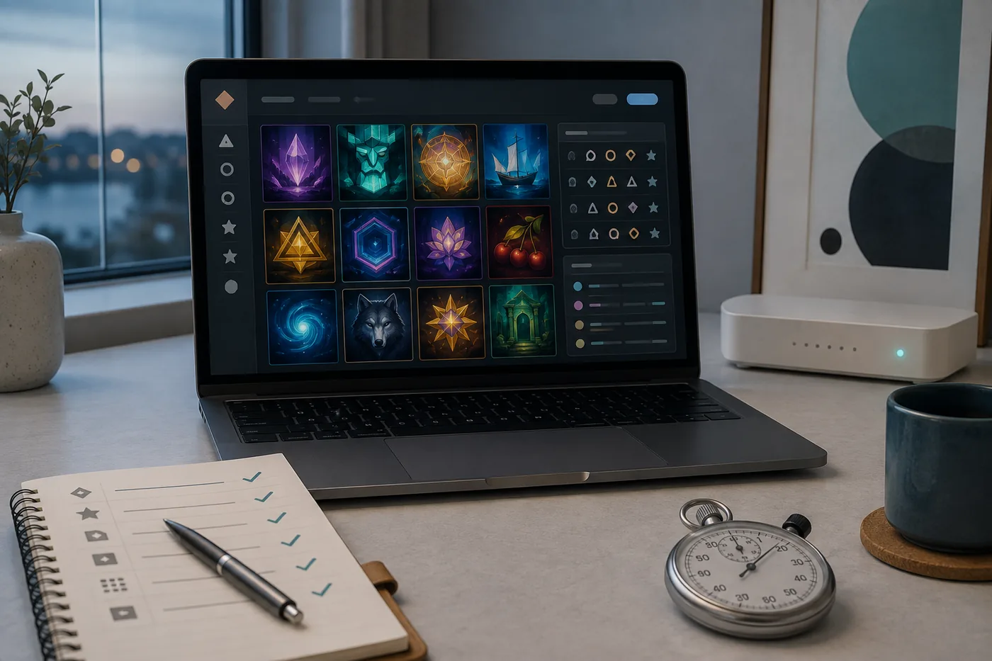 Laptop untuk menilai katalog dan aturan kasino generik secara terstruktur